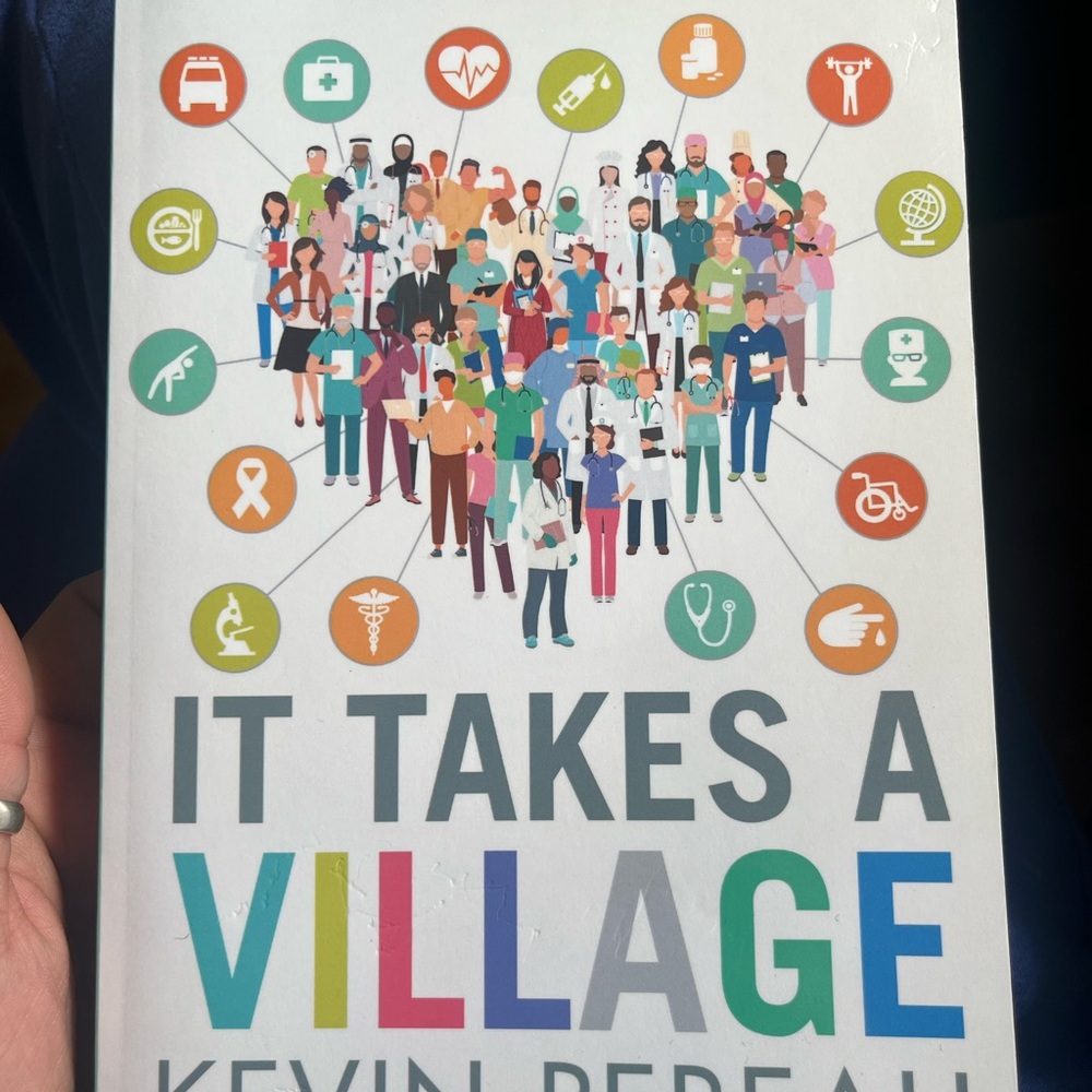It Takes a Village by Kevin Perreault - Colorful Community Graphic Cover